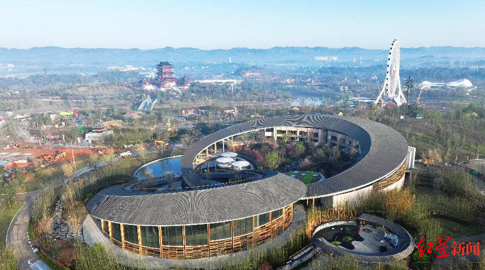 以“圆”为院 天府人居馆窥见地道成都生活(图1)