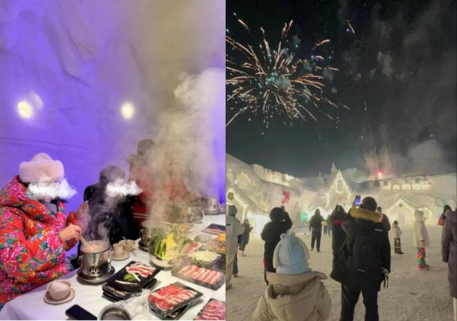 美团旅行：白山景区预订增长84% “雪屋火锅”一商家订单排到春节(图1)