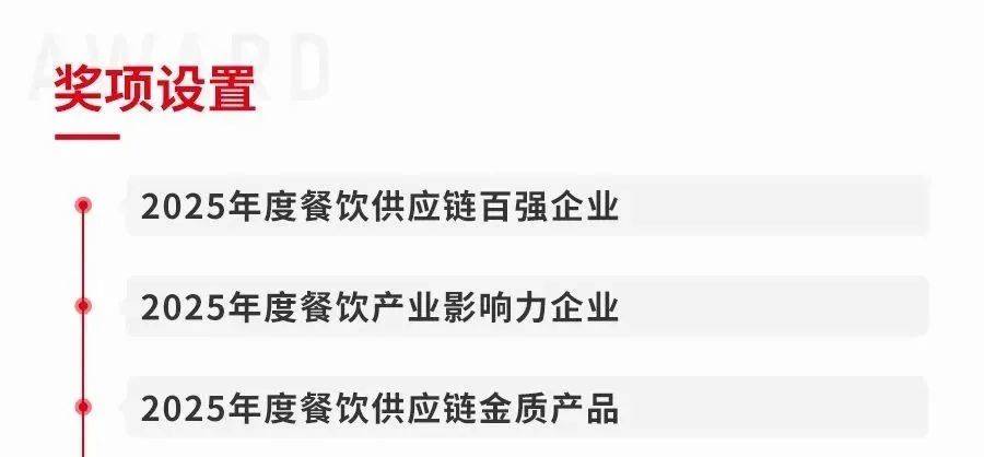 “第五届中国餐饮产业红牛奖”三大奖项完整版公布(图1)