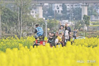 观山湖区朱昌镇：“花田火锅”烹热“春日经济”(图2)